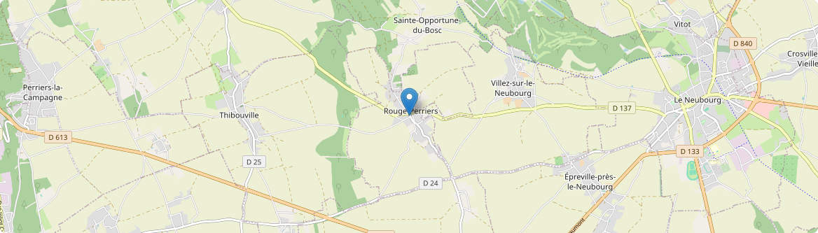 Rouge-Perriers - Carte