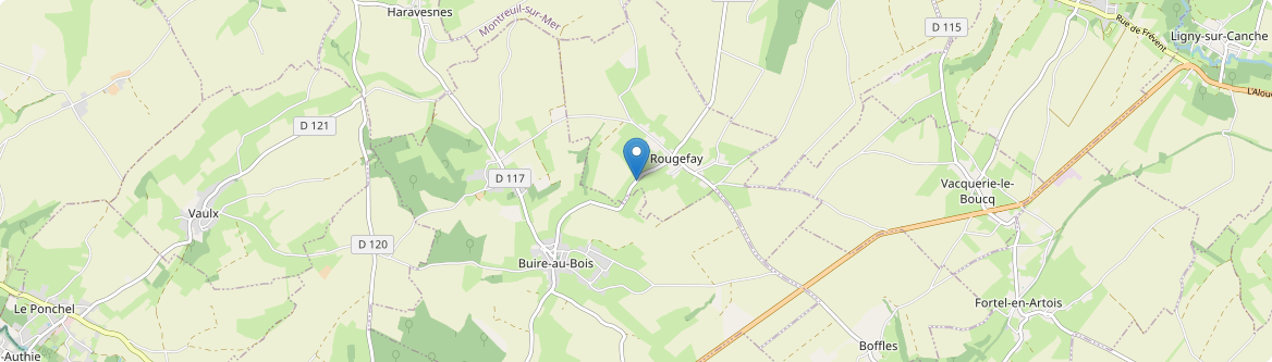 Rougefay - Carte