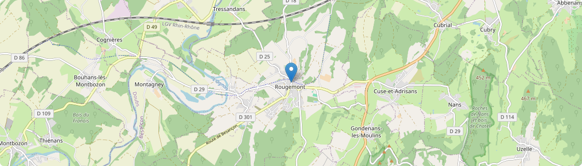 Rougemont - Carte