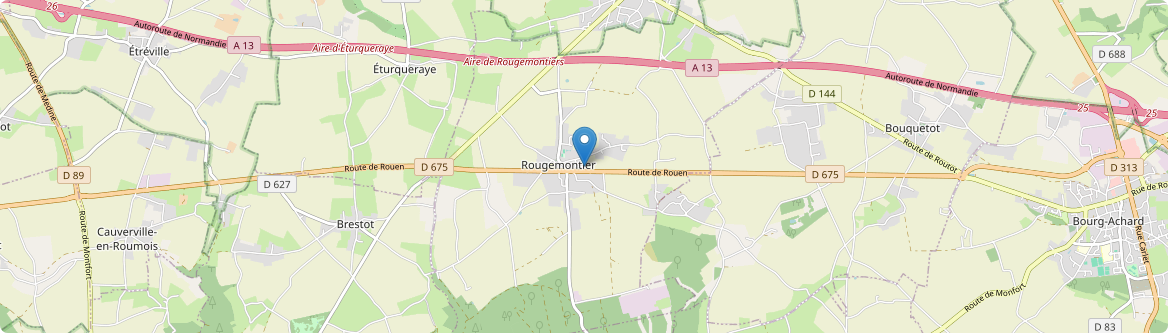 Rougemontiers - Carte