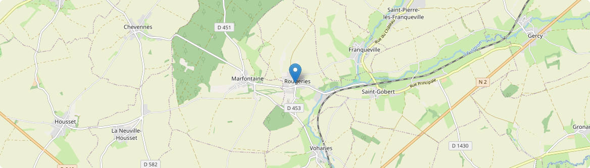 Rougeries - Carte