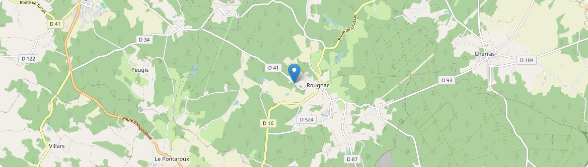 Rougnac - Carte