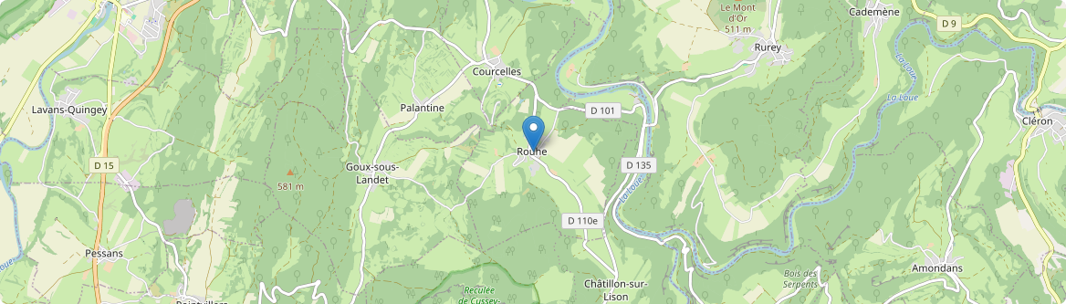 Rouhe - Carte