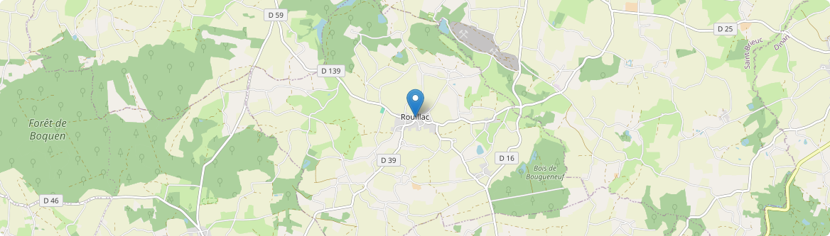 Rouillac - Carte