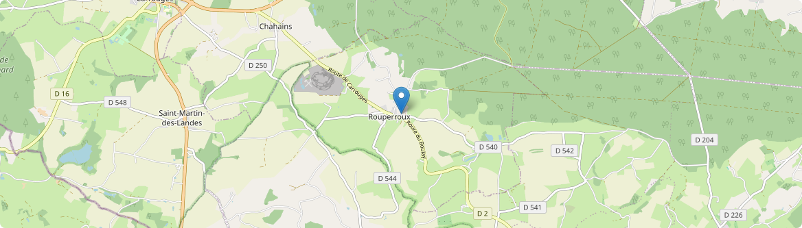 Rouperroux - Carte