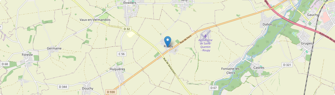 Roupy - Carte