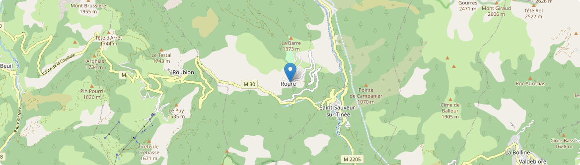Roure - Carte