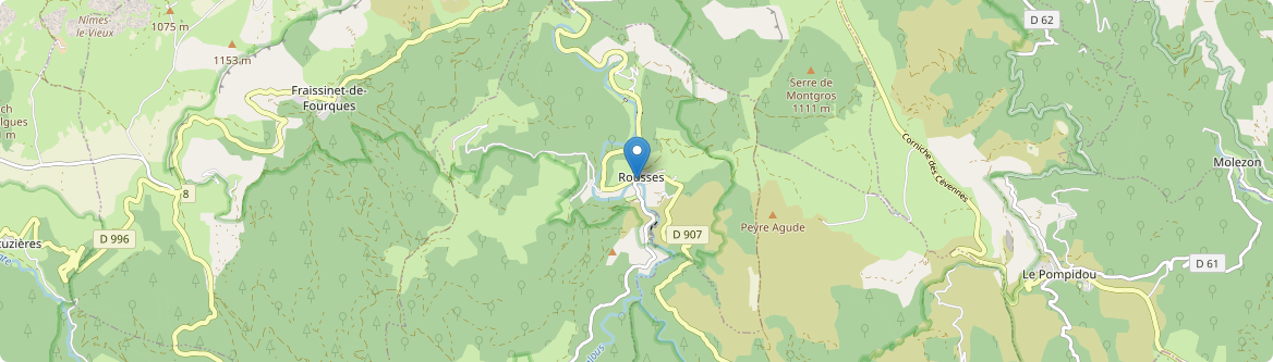 Rousses - Carte