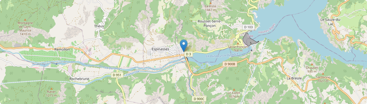 Rousset - Carte