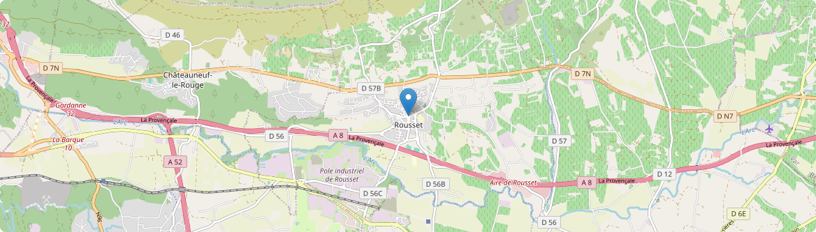 Rousset - Carte