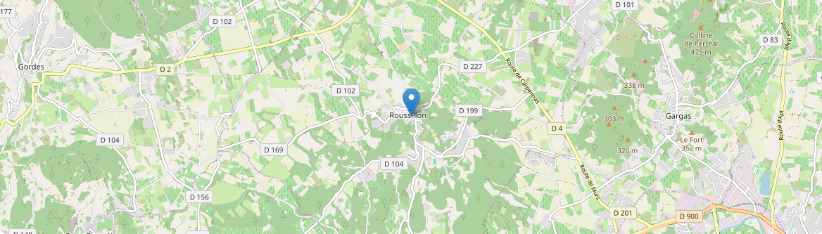 Roussillon - Carte