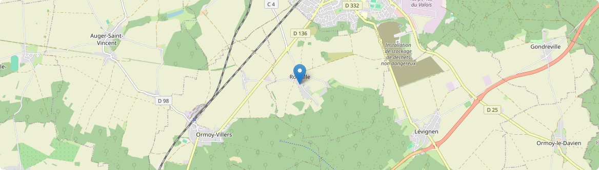 Rouville - Carte