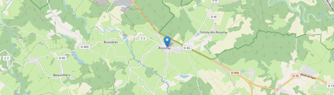 Rouvray - Carte