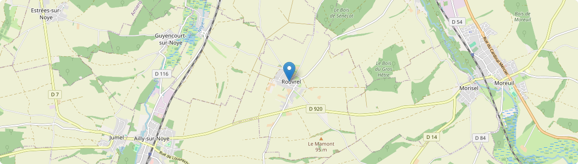 Rouvrel - Carte
