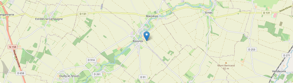 Rouvres - Carte