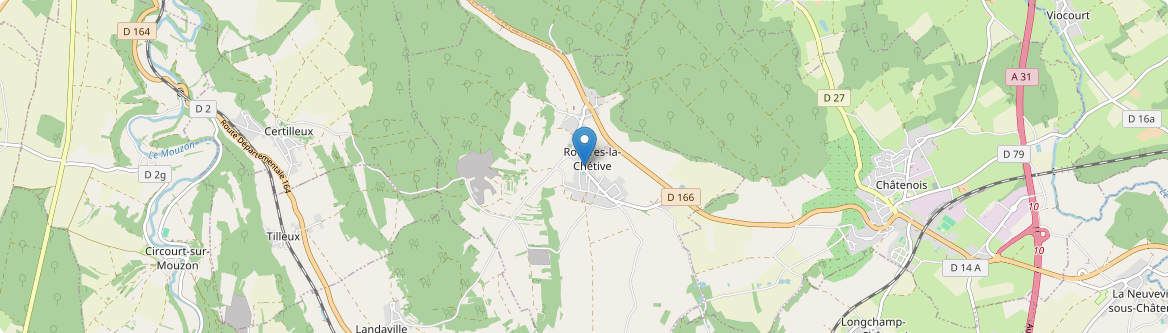 Rouvres-la-Chétive - Carte