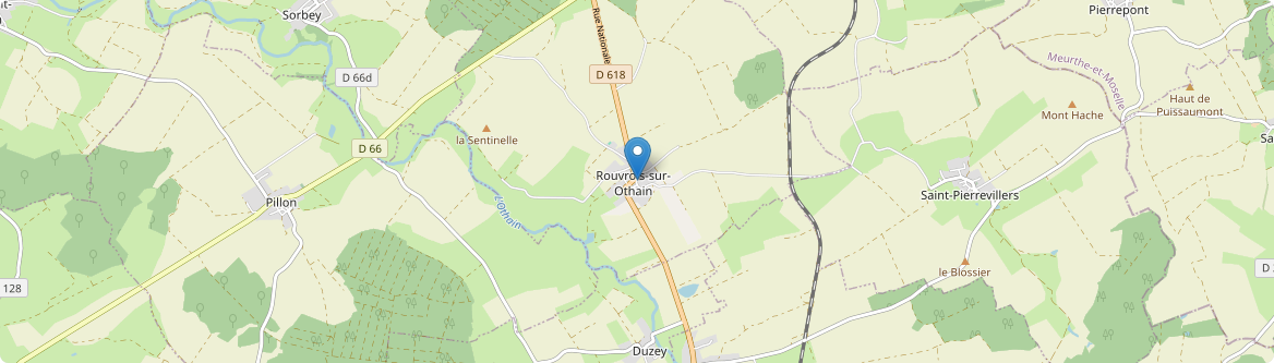 Rouvrois-sur-Othain - Carte