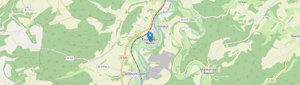 Rouvroy-sur-Marne - Carte