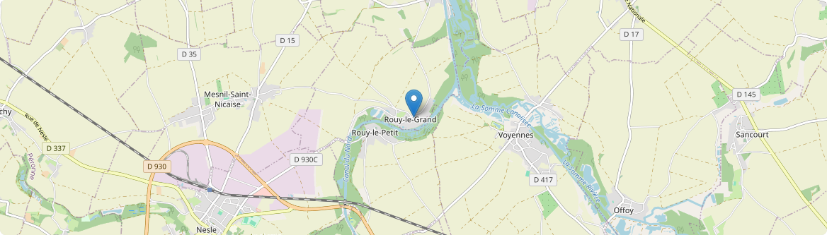 Rouy-le-Grand - Carte