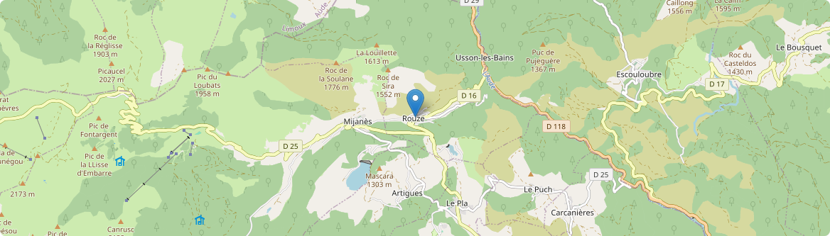 Rouze - Carte