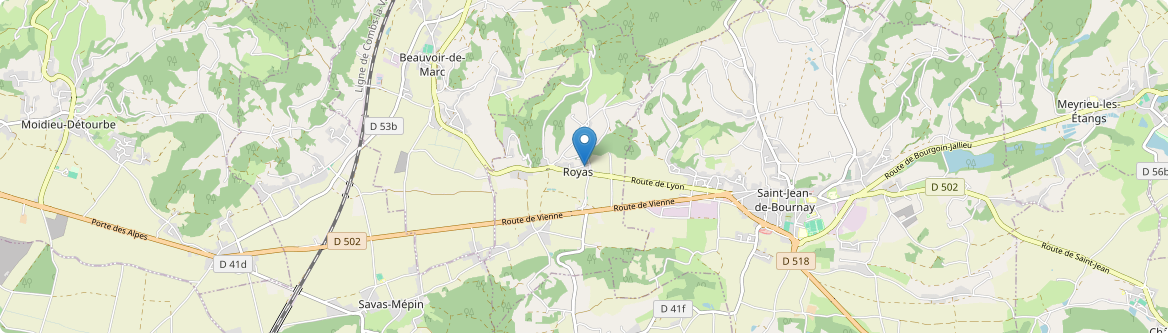 Royas - Carte