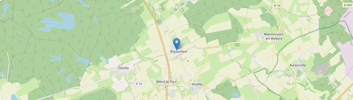 Royaumeix - Carte