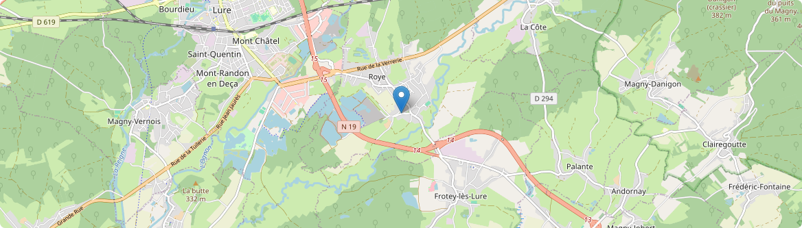 Roye - Carte