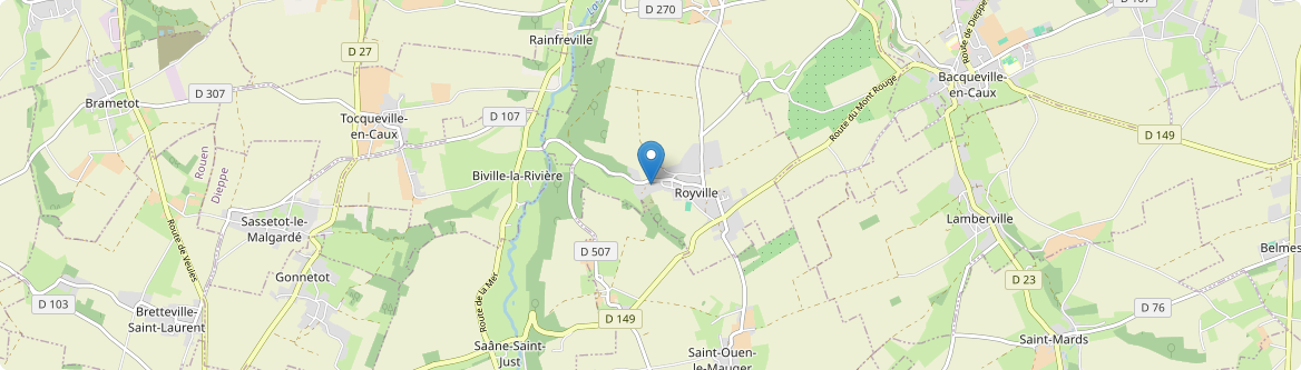 Royville - Carte