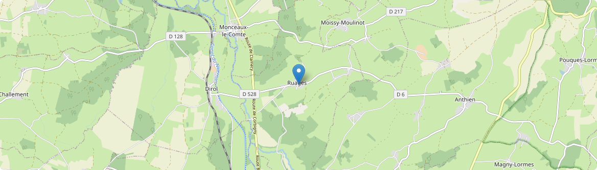 Ruages - Carte
