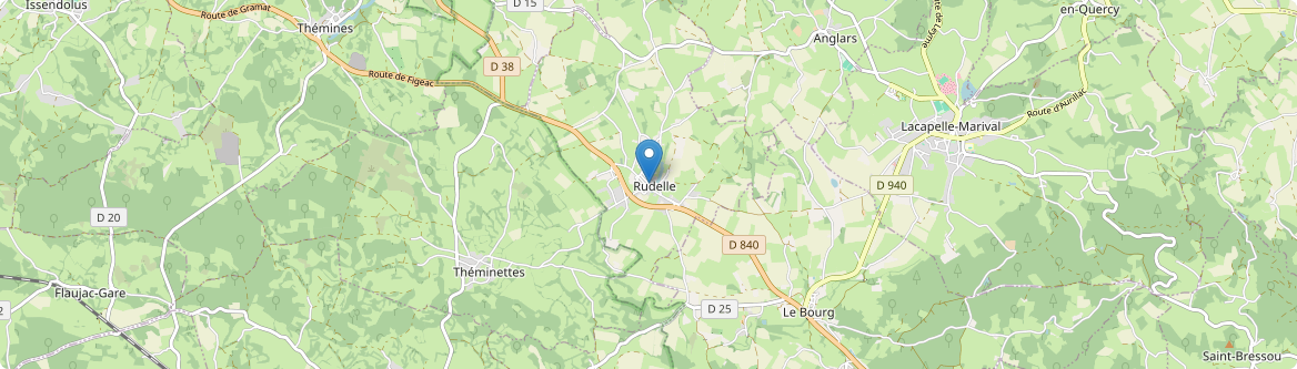 Rudelle - Carte