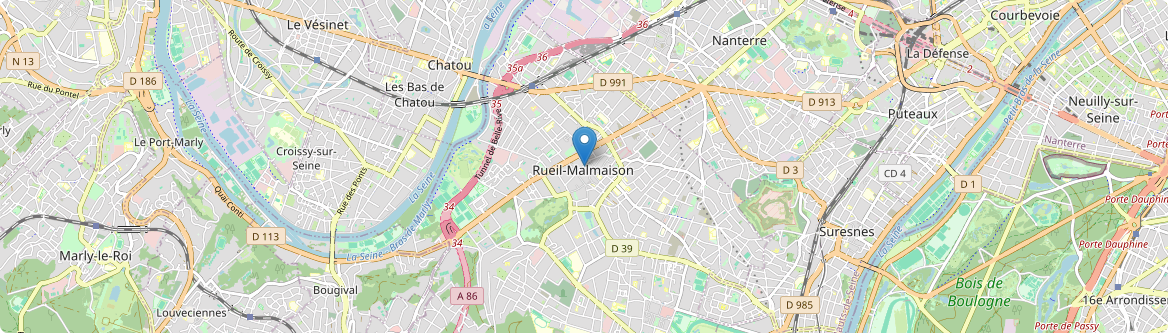 Rueil-Malmaison - Carte
