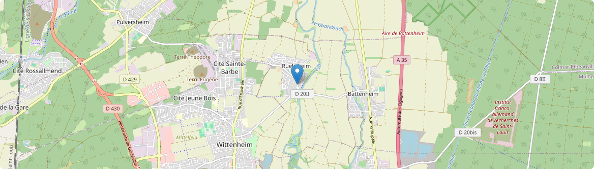 Ruelisheim - Carte
