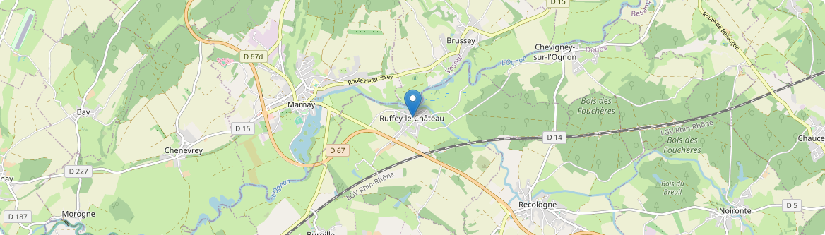 Ruffey-le-Château - Carte