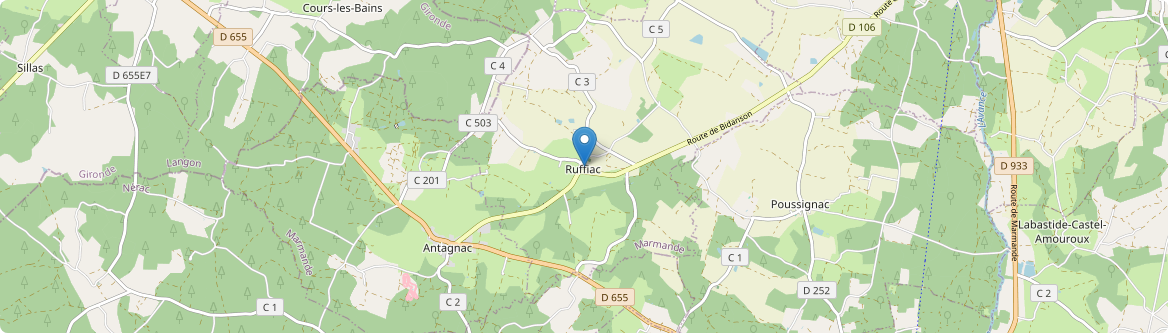Ruffiac - Carte