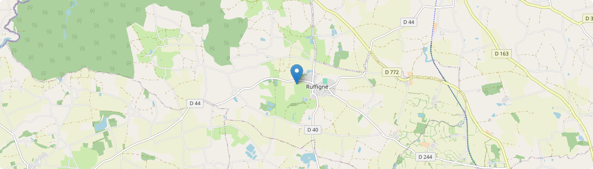 Ruffigné - Carte
