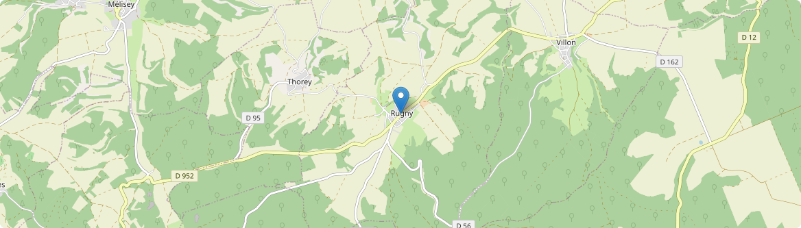 Rugny - Carte