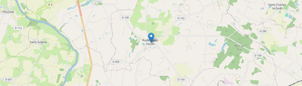Ruillé-Froid-Fonds - Carte