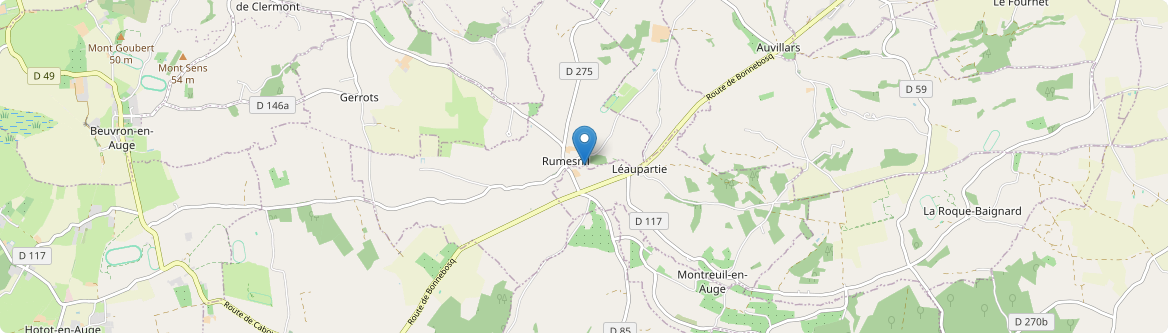Rumesnil - Carte