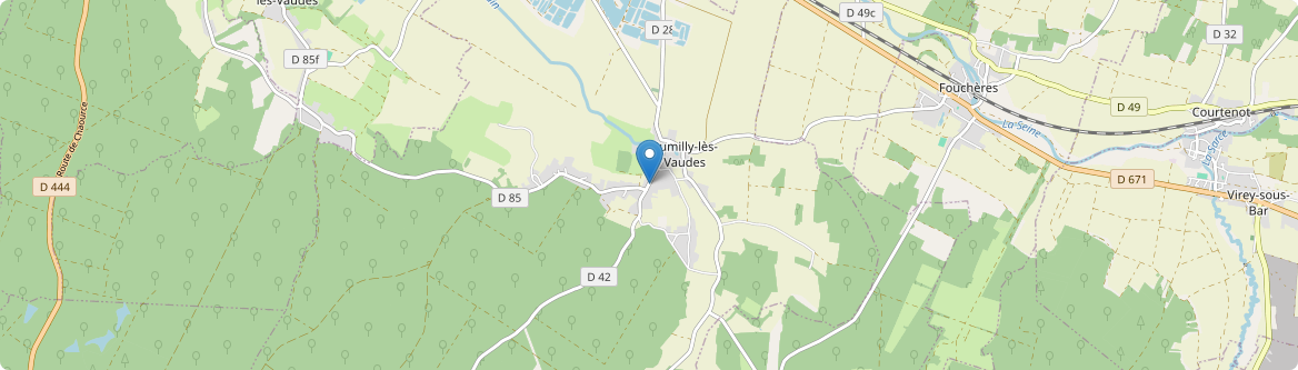Rumilly-lès-Vaudes - Carte