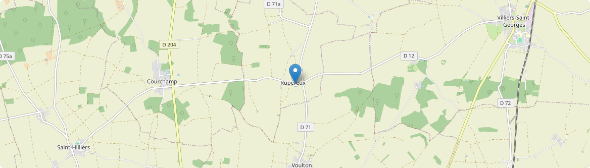 Rupéreux - Carte