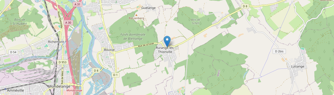 Rurange-lès-Thionville - Carte