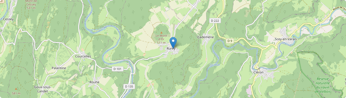 Rurey - Carte