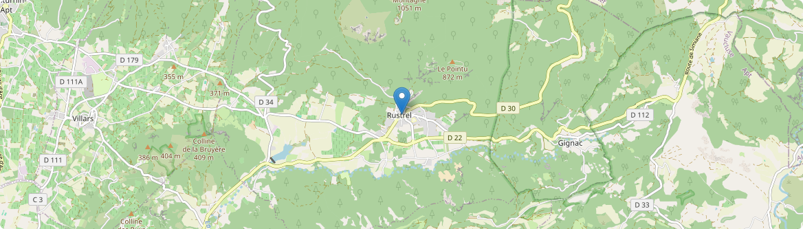 Rustrel - Carte