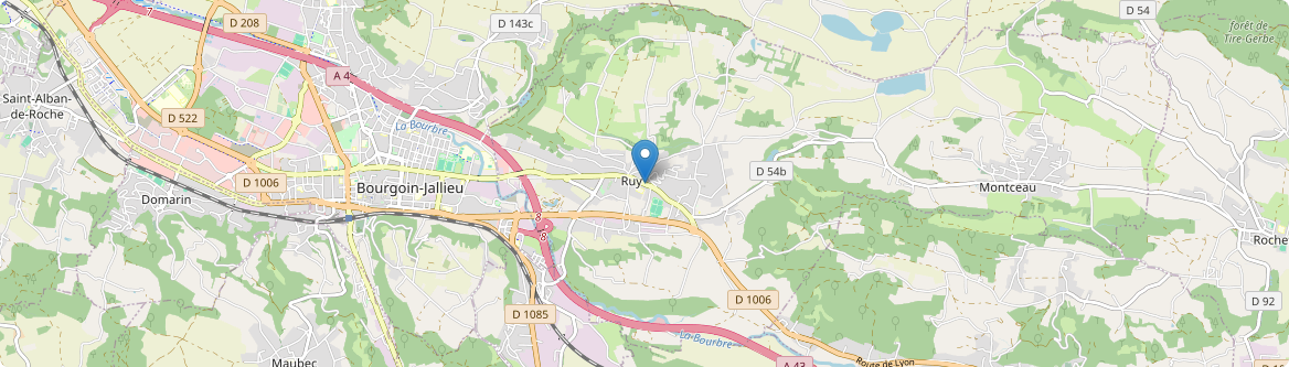 Ruy-Montceau - Carte
