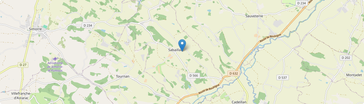 Sabaillan - Carte