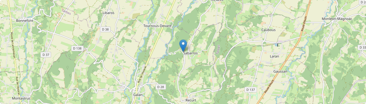 Sabarros - Carte