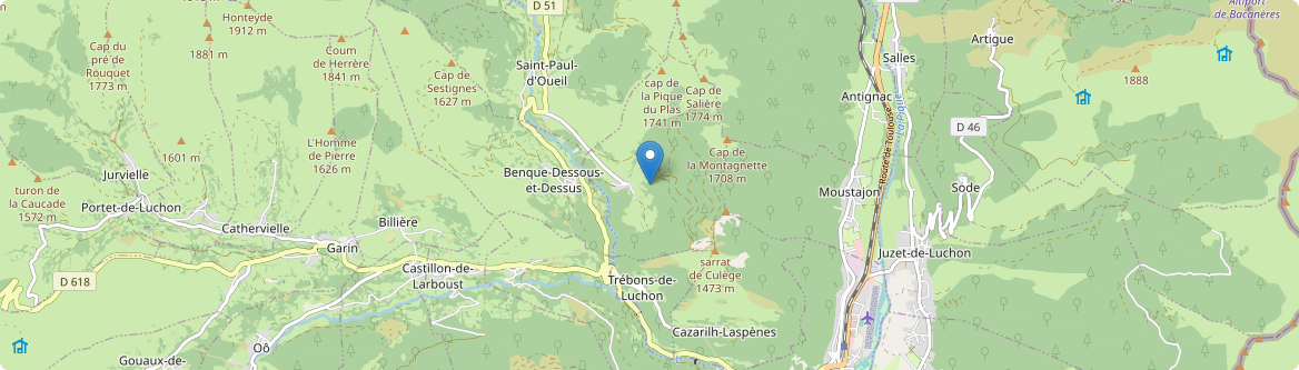 Saccourvielle - Carte