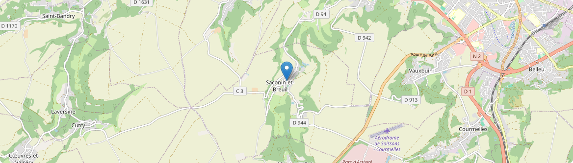 Saconin-et-Breuil - Carte