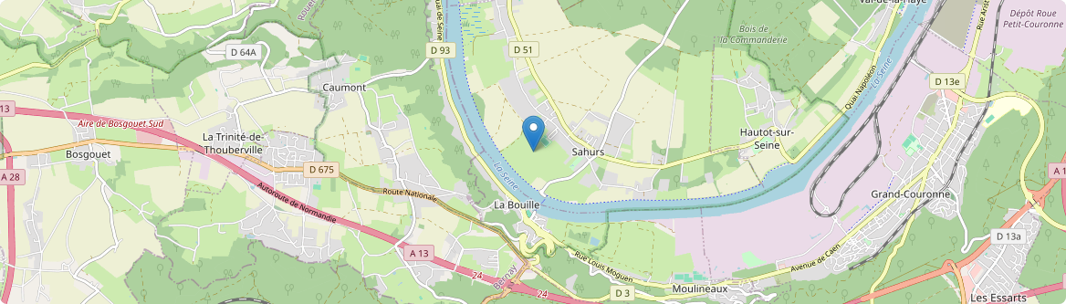 Sahurs - Carte