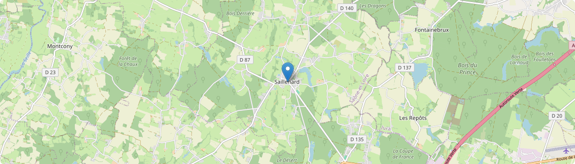Saillenard - Carte